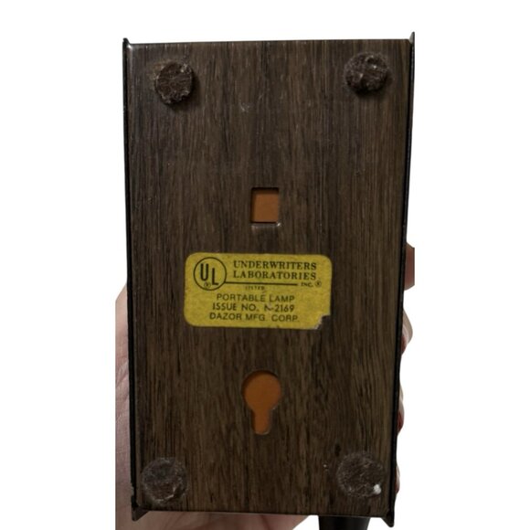 Dazor Adjustable Desk Lamp Black Small MCM 60's Works Hi/Low Setting Vintage - Picture 10 of 11